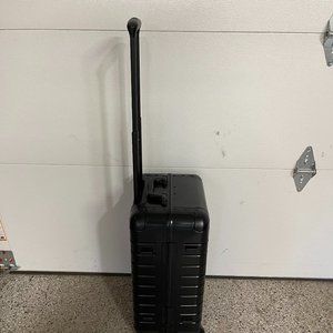 AWAY Suitcase (aluminum, black, carry-on)